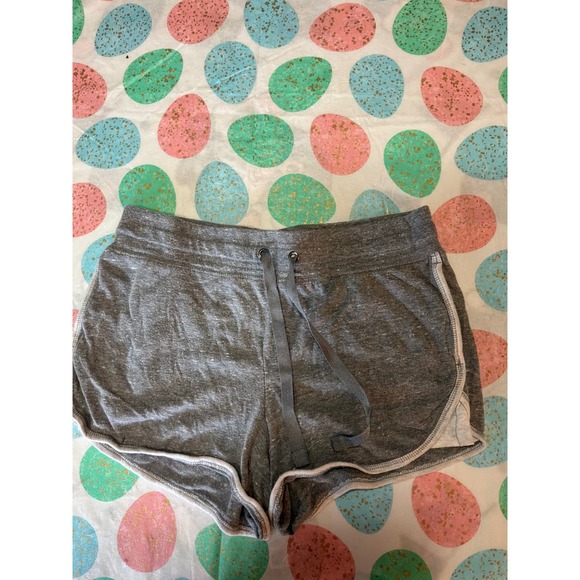 Athletic Works Pants - Athletic Works Womens Gray Dolphin Running Shorts Drawstring‎ Size M 8-10 Active